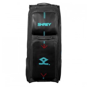 Shrey Meta Wheelie 150 Cricket Bag - Black