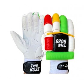 HOUND The Boss 333 Chris Gayle Signed Cricket Batting Gloves